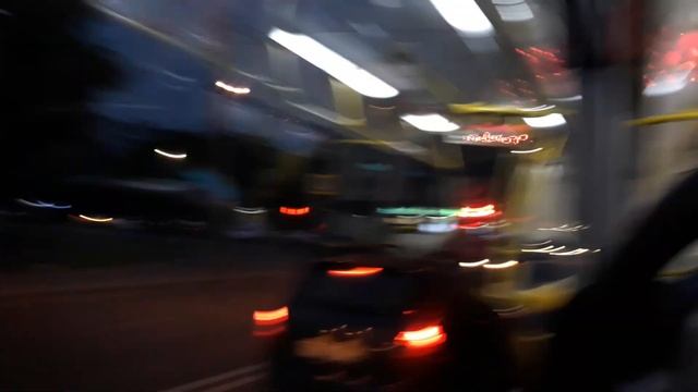 Поездка по укороченному маршруту автобуса 677п (Ст. Лианозово - М. Верхние Лихоборы). смотреть онлайн