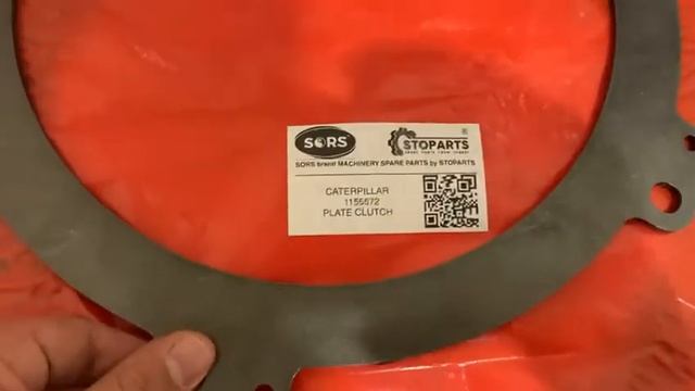 CATERPILLAR 1155572 PLATE CLUTCH ; Диск тормозной для спецтехники CAT парт номер 115-5572 смотреть онлайн