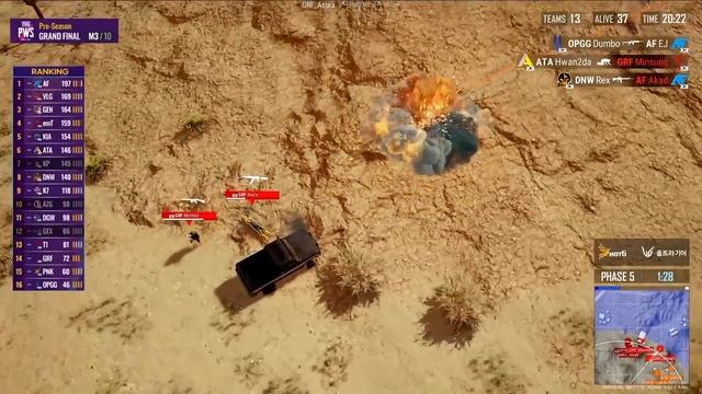 GEN.G Pio, Loki, Inonix & Esther - DWG KIA - GRANDFINALS - Match 3 - PUBG WEEKLY SERIES ASIA смотреть онлайн
