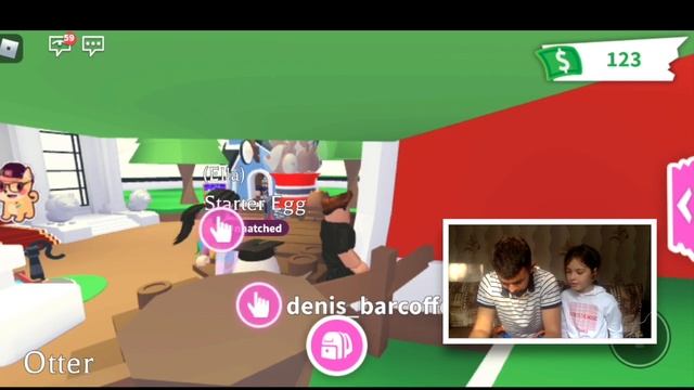 Учу папу играть в Roblox! /Eva like/❤️ смотреть онлайн