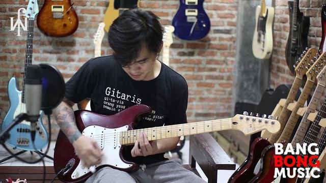 REVIEW FENDER STRATOCASTER MEXICO MAROON ( BANGBONG MUSIC BEKASI )