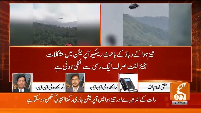 LIVE | Chairlift Gets Stuck Midair in Battagram | Army Rescue Operation Updates | GNN смотреть онлайн