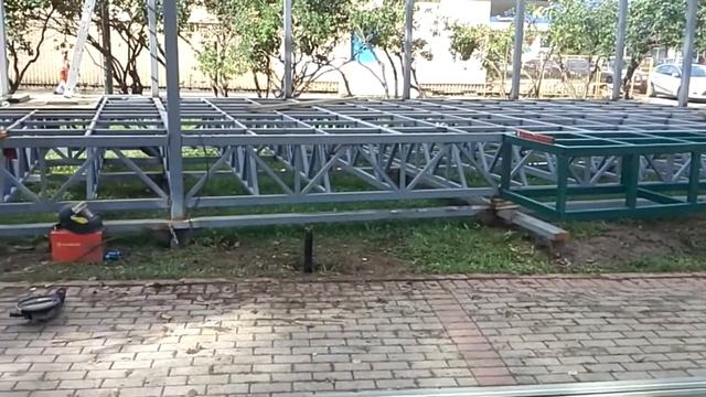 Изготовление сцены для городского парка смотреть онлайн