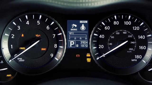 2013 Infiniti M - Warning and Indicator Lights смотреть онлайн