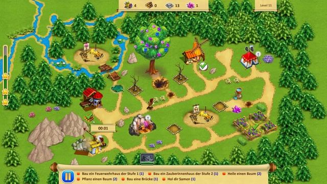 Gnomes Garden 2 Walkthrough Level 11 смотреть онлайн