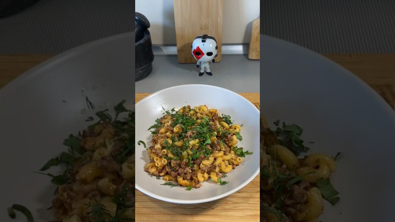 Макароны с фаршем #shorts
