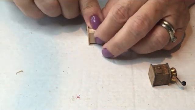 1/12th Scale Dollhouse Miniature Coffee Grinder DIY-Tutorial