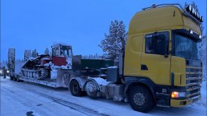 Успеть домой на Новый год/ И ещё раз падение тралевки с трала (