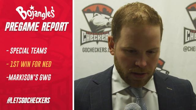 PREGAME REPORT | CHARLOTTE CHECKERS | 11-9-19 смотреть онлайн