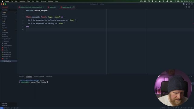 Rails twitter clone - Part 1 смотреть онлайн