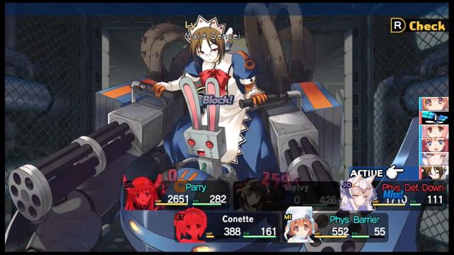 Dungeon Travelers 2 - Maid Sensei boss battle смотреть онлайн