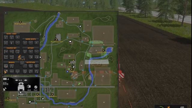 Farming Simulator 2017 - Работа с модом GPS смотреть онлайн