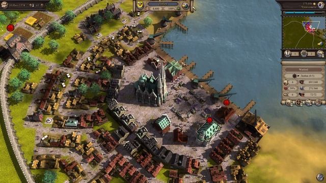 Patrician 4 - Conquest by Trade - 12 серия (Свободна игра) смотреть онлайн