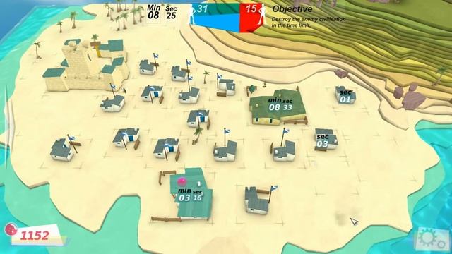 Начинаем играть в Godus Часть 3 Много карточек! смотреть онлайн