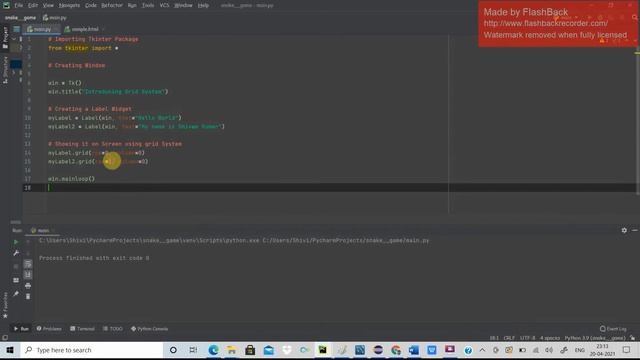 Positioning With Grid System Python Tkinter смотреть онлайн