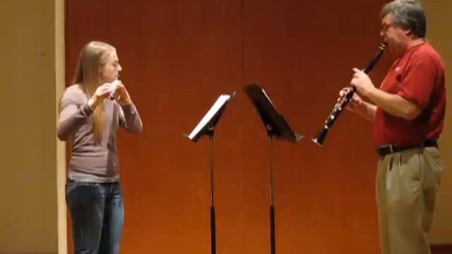 Twilight in Andalucia duet for Flute and Clarinet смотреть онлайн