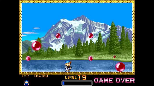 Classic Arcade Video Game Super Buster Bros Super Pang スーパーパン Panic Mode by Mitchel and Capcom 1990 смотреть онлайн