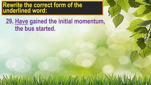 10th English Grammar & Vocabulary || Rewrite the correct form of the underlined word for Telangana смотреть онлайн