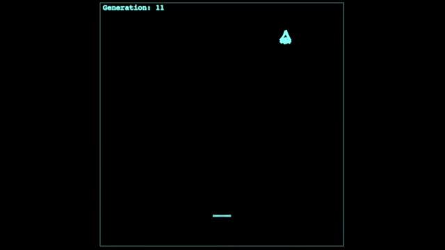 A Lunar Lander like Game with a Genetic Algorithm смотреть онлайн