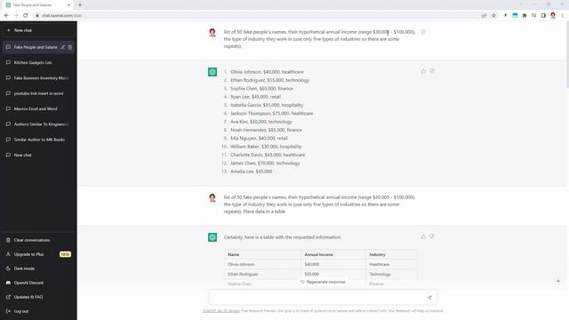 Excel Data With ChatGPT - Create Data for Practice - for Teachers & Trainers смотреть онлайн