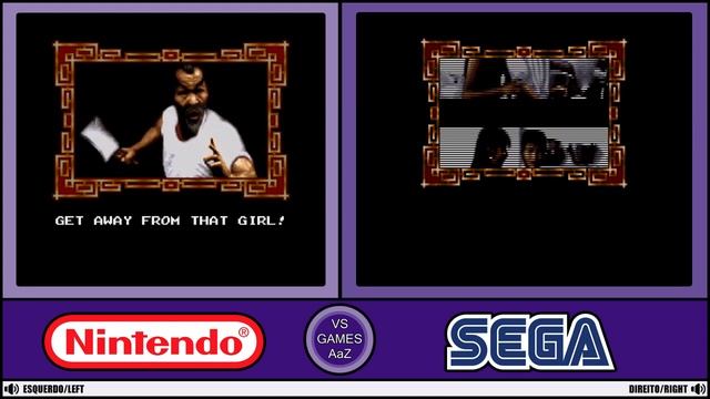 Dragon: The Bruce Lee Story (Super Nintendo VS Sega Genesis)side by side comparison смотреть онлайн