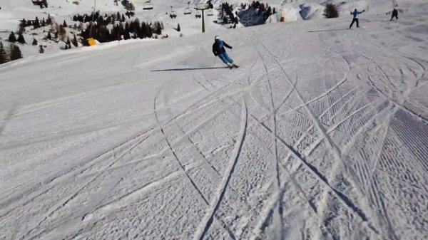 SKI CARVING SKIING - HEAD SKI - PASSO SAN PELLEGRINO - DOLOMITI SUPERSKI 2019