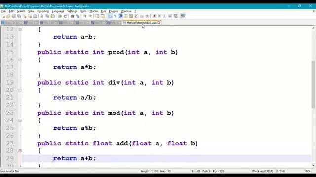 Java Method References with Bifunction Functional Interface (Static Method) ||Method References #32 смотреть онлайн
