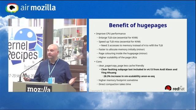 Kernel Recipes 2017 - 20 years of Linux virtual memory - Andrea Arcangeli смотреть онлайн