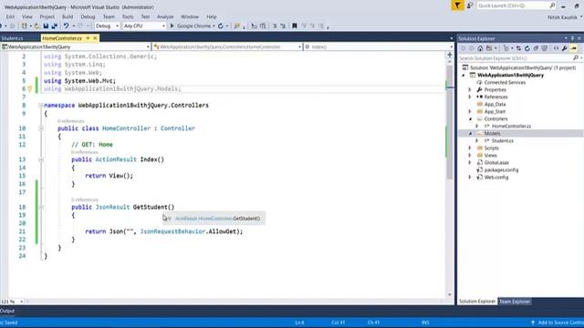 (#38) Return JSON from MVC Controller | mvc tutorial for beginners in .net c# смотреть онлайн