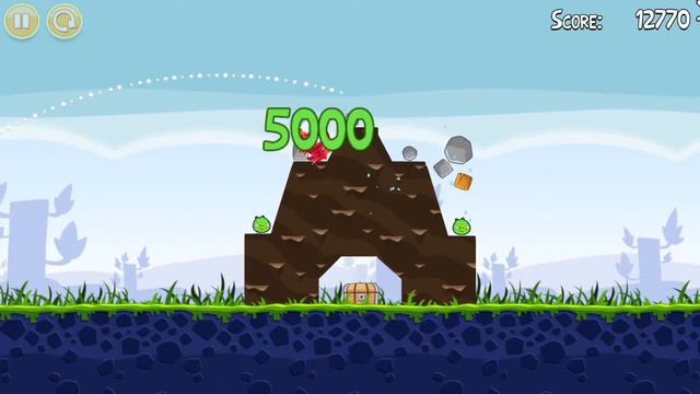 Ностальгия = ) | Прохождение Angry Birds | #1 смотреть онлайн