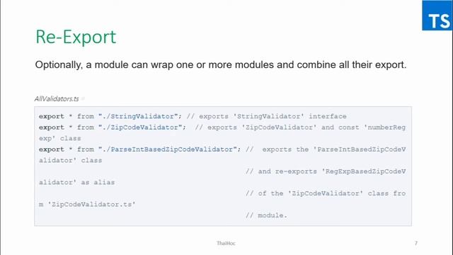 TypeScript - Modules смотреть онлайн