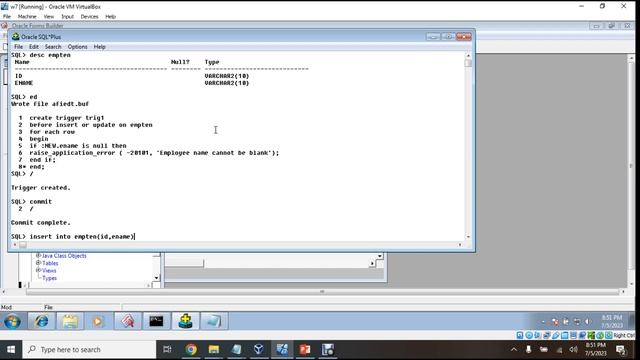 18. Database Triggers | Oracle Developer Suite 10g смотреть онлайн