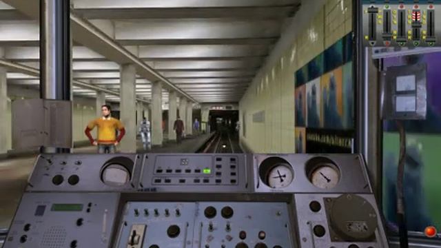 Trainz 2010. Метро. От Каховской до Речного Вокзала Часть 1 смотреть онлайн