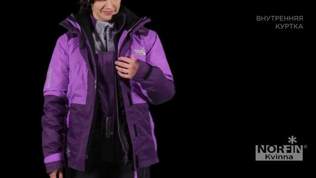 Костюм рыболовный зимний женский NORFIN Kvinna смотреть онлайн