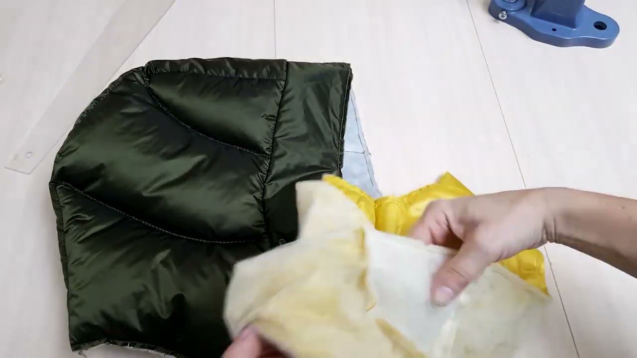 6 часть - Сборка капюшона с подкладкой и кулиской. Пошив мужского пуховика по готовой выкройке. смотреть онлайн