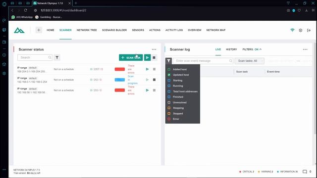 Monitorio de una red смотреть онлайн
