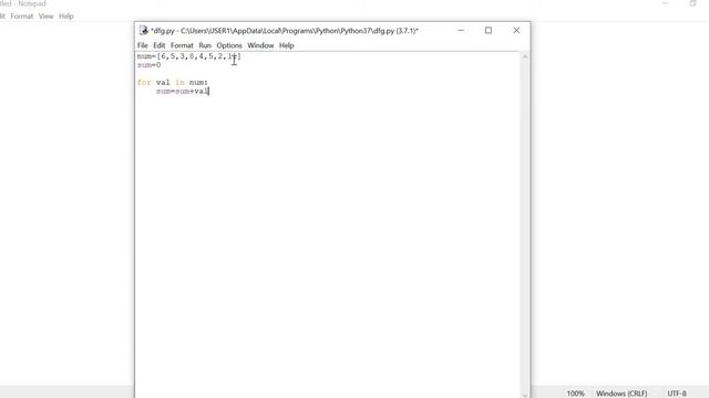 Python- for loop Example смотреть онлайн
