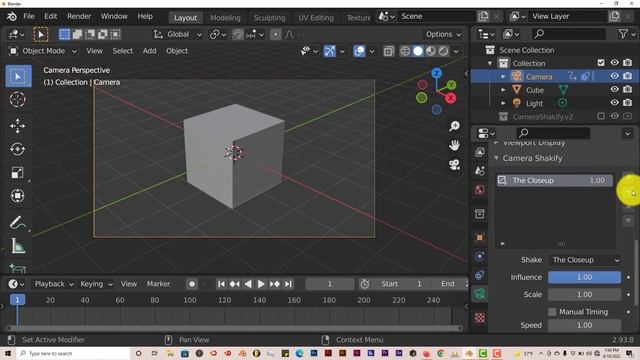 Blender Quick Tip: How To Use Camera Shakify Effectively смотреть онлайн