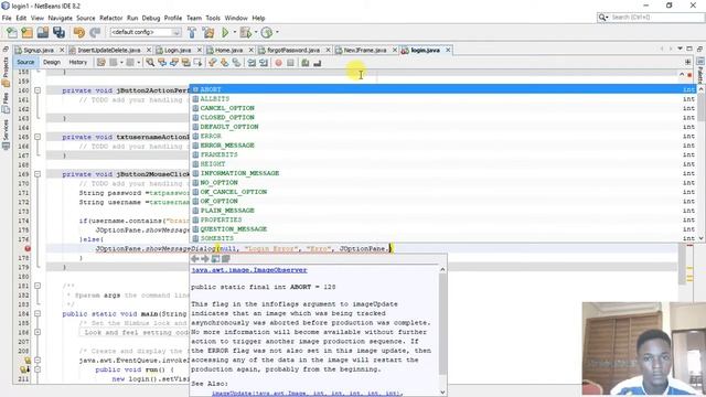 Create a beautiful Login Page with java NetBeans Part2 смотреть онлайн