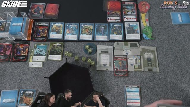 G.I. JOE Deck-Building Game Shadow of the Serpent Expansion Mission #4 Playthrough смотреть онлайн