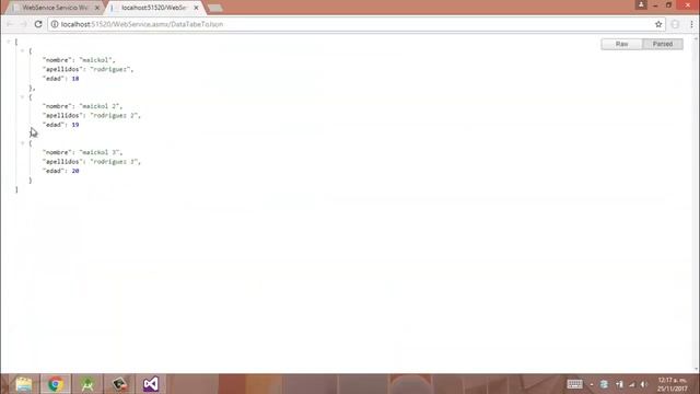Como convertir un Json a un DataTable en C# смотреть онлайн