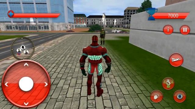Flying Captain Robot Laser Superhero Crime Battle #2 | Captain Hero Vs Monster - Android GamePlay смотреть онлайн