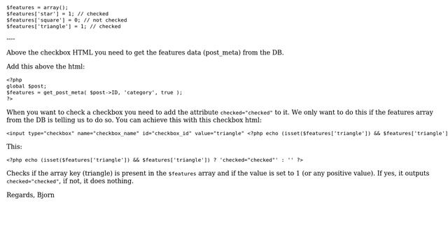 Wordpress: Updating post meta for checkbox (2 Solutions!!) смотреть онлайн