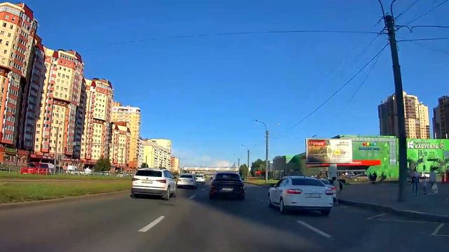 по Санкт-Петербургу | Конюшенная площадь - Парк 300-летия Санкт-Петербурга | часть 3 | 9.08.2020 смотреть онлайн