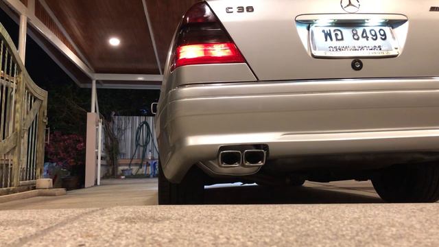 Mercedes Benz C36 AMG W202 Sound Exhaust