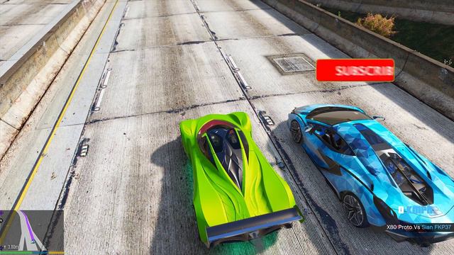 LAMBORGHINI SIAN VS MAZDA FURAI RACE | TECHNO GAMERZ | GTA V GAMEPLAY #62 смотреть онлайн