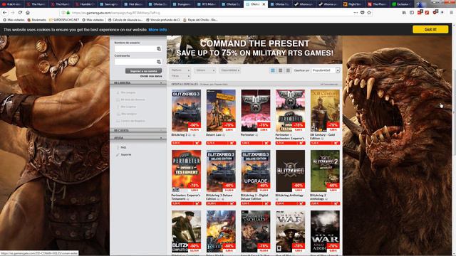 ♦ Ofertas Juegos PC ♦│Humble Bundle Cryengine, Cossacks 3, Ride 2 y MAS смотреть онлайн