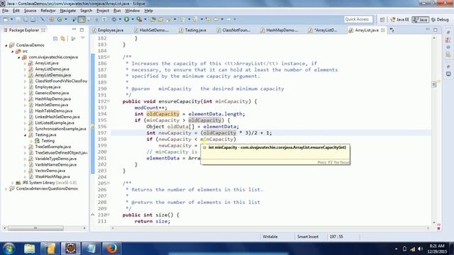 How ArrayList Works Internally смотреть онлайн