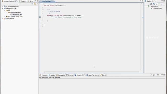 Java Programming Basic Hello World смотреть онлайн