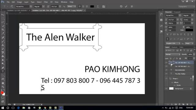 How to make name card on photoshop cs6 and publicer 2013 [如何在photoshop cs6 和publicer 2013上製作名片] смотреть онлайн